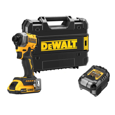 Купить Шуруповерт ударный аккумуляторный бесщёточный DeWALT DCF850D1T. Официальный фирменный магазин Dewalt Stanley Black+Decker Bostitch