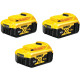 Купить Набор аккумуляторных батарей DeWALT DCB184P3. Официальный фирменный магазин Dewalt Stanley Black+Decker Bostitch