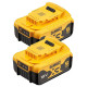 Купить Набор аккумуляторных батарей DeWALT DCB184P2. Официальный фирменный магазин Dewalt Stanley Black+Decker Bostitch