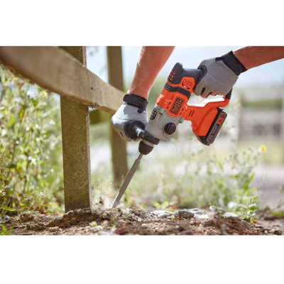 Купить Перфоратор аккумуляторный BLACK+DECKER BCD900B. Официальный фирменный магазин Dewalt Stanley Black+Decker Bostitch