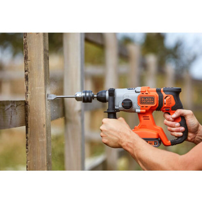 Купить Перфоратор аккумуляторный BLACK+DECKER BCD900B. Официальный фирменный магазин Dewalt Stanley Black+Decker Bostitch