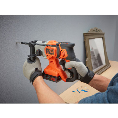 Купить Перфоратор аккумуляторный BLACK+DECKER BCD900B. Официальный фирменный магазин Dewalt Stanley Black+Decker Bostitch