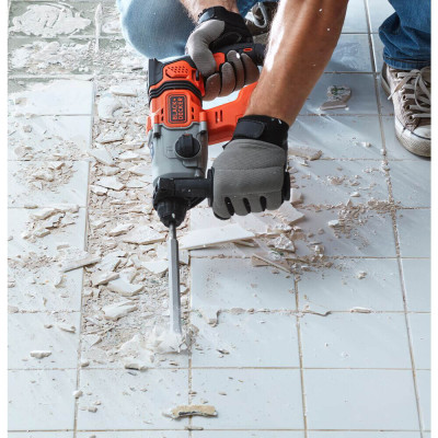 Купить Перфоратор аккумуляторный BLACK+DECKER BCD900B. Официальный фирменный магазин Dewalt Stanley Black+Decker Bostitch
