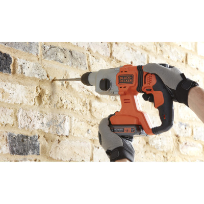 Купити Перфоратор акумуляторний BLACK+DECKER BCD900D1S. Офіційний фірмовий магазин Dewalt Stanley Black+Decker Bostitch, фірмова гарантія