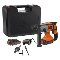 Купити Перфоратор акумуляторний BLACK+DECKER BCD900E2K. Офіційний фірмовий магазин Dewalt Stanley Black+Decker Bostitch, фірмова гарантія