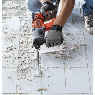 Купить Перфоратор аккумуляторный BLACK+DECKER BCD900E2K. Официальный фирменный магазин Dewalt Stanley Black+Decker Bostitch