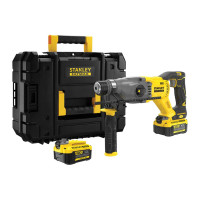 Купити Перфоратор акумуляторний безщітковий SDS PLUS STANLEY FATMAX SFMCH900M22. Офіційний фірмовий магазин Dewalt Stanley Black+Decker Bostitch, фірмова гарантія