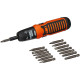 Купити Набір бит BLACK+DECKER A7073. Офіційний фірмовий магазин Dewalt Stanley Black+Decker Bostitch, фірмова гарантія