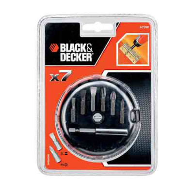 Купити Набір бит BLACK+DECKER A7090. Офіційний фірмовий магазин Dewalt Stanley Black+Decker Bostitch, фірмова гарантія
