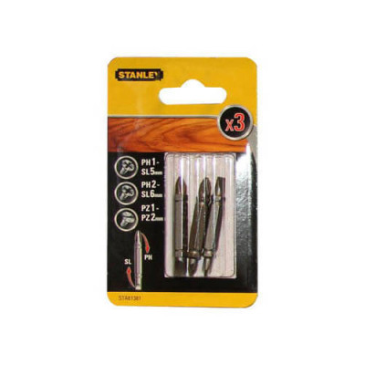 Купити Набір біт STANLEY STA61381. Офіційний фірмовий магазин Dewalt Stanley Black+Decker Bostitch, фірмова гарантія
