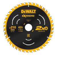 Купити Диск пиляльний EXTREME DeWALT DT20433. Офіційний фірмовий магазин Dewalt Stanley Black+Decker Bostitch, фірмова гарантія