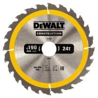 Купити Диск пиляльний СONSTRUCTION DeWALT DT1944. Офіційний фірмовий магазин Dewalt Stanley Black+Decker Bostitch, фірмова гарантія