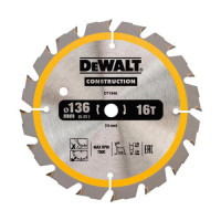 Купити Диск пиляльний СONSTRUCTION DeWALT DT1946. Офіційний фірмовий магазин Dewalt Stanley Black+Decker Bostitch, фірмова гарантія