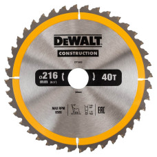 Купити Диск пиляльний СONSTRUCTION DeWALT DT1953. Офіційний фірмовий магазин Dewalt Stanley Black+Decker Bostitch, фірмова гарантія