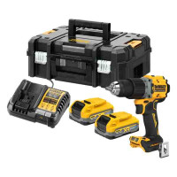 Купити Дриль-шуруповерт акумуляторний безщітковий ударний DeWALT DCD805S2T. Офіційний фірмовий магазин Dewalt Stanley Black+Decker Bostitch, фірмова гарантія