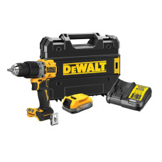 Купить Дрель-шуруповёрт аккумуляторная бесщёточная ударная DeWALT DCD805E1T. Официальный фирменный магазин Dewalt Stanley Black+Decker Bostitch