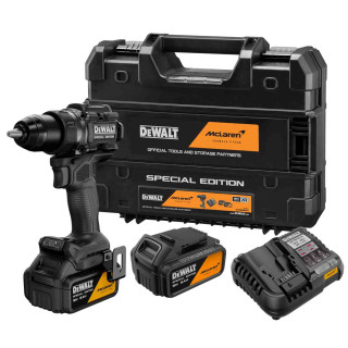 Купити Дриль-шурупокрут McLaren F1 TEAM SPECIAL EDITION DeWALT DCD81MP2T. Офіційний фірмовий магазин Dewalt Stanley Black+Decker Bostitch, фірмова гарантія