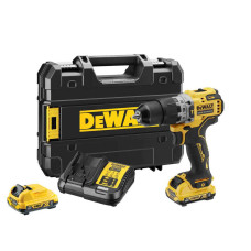 Купить Дрель- аккумуляторная бесщеточная ударная DeWALT DCD706D2. Официальный фирменный магазин Dewalt Stanley Black+Decker Bostitch
