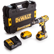 Купити Дриль-шурупокрут акумуляторний безщітковий ударний DeWALT DCD796P2. Офіційний фірмовий магазин Dewalt Stanley Black+Decker Bostitch, фірмова гарантія
