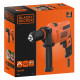 Купить Дрель сетевая ударная BLACK+DECKER BEH200. Официальный фирменный магазин Dewalt Stanley Black+Decker Bostitch