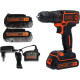 Купить Дрель-шуруповерт аккумуляторная BLACK+DECKER BDCDD186KB. Официальный фирменный магазин Dewalt Stanley Black+Decker Bostitch