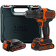 Купить Дрель-шуруповерт аккумуляторная BLACK+DECKER BDCDD186KB. Официальный фирменный магазин Dewalt Stanley Black+Decker Bostitch