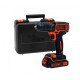 Купити Дриль-шурупокрут акумуляторний BLACK+DECKER BDCDC18KB. Офіційний фірмовий магазин Dewalt Stanley Black+Decker Bostitch, фірмова гарантія