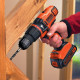 Купити Дриль акумуляторний ударний BLACK+DECKER BDCH188N. Офіційний фірмовий магазин Dewalt Stanley Black+Decker Bostitch, фірмова гарантія