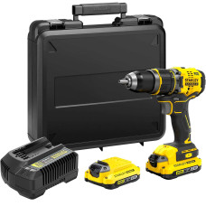 Купить Дрель-шуруповерт ударная аккумуляторная бесщёточная STANLEY FATMAX SFMCD721D2K. Официальный фирменный магазин Dewalt Stanley Black+Decker Bostitch