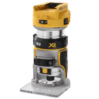 Купити Фрезер акумуляторний безщітковий окантовочний DeWALT DCW600N. Офіційний фірмовий магазин Dewalt Stanley Black+Decker Bostitch, фірмова гарантія