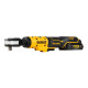 Купити Гайкокрут кутовий - ключ-храповик акумуляторний безщітковий DeWALT DCF503L1G. Офіційний фірмовий магазин Dewalt Stanley Black+Decker Bostitch, фірмова гарантія
