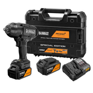 Купити Гайкокрут ударний акумуляторний безщітковий McLaren F1 TEAM SPECIAL EDITION DeWALT DCF99MP2T. Офіційний фірмовий магазин Dewalt Stanley Black+Decker Bostitch, фірмова гарантія