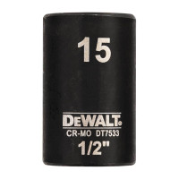 Купить Головка торцевая ударная короткая IMPACT DeWALT DT7533. Официальный фирменный магазин Dewalt Stanley Black+Decker Bostitch