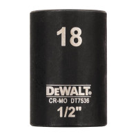Купить Головка торцевая ударная короткая IMPACT DeWALT DT7536. Официальный фирменный магазин Dewalt Stanley Black+Decker Bostitch