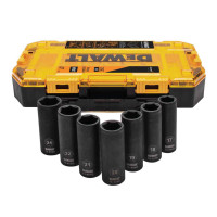 Купити Набір ударних торцевих головок 1/2 DeWALT DT70905. Офіційний фірмовий магазин Dewalt Stanley Black+Decker Bostitch, фірмова гарантія
