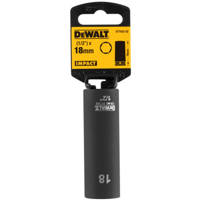 Купити Головка торцева ударна довга IMPACT DeWALT DT7552. Офіційний фірмовий магазин Dewalt Stanley Black+Decker Bostitch, фірмова гарантія