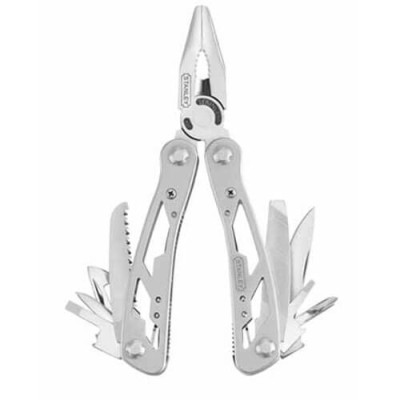 Купити Універсальний інструмент MULTI-TOOL з дванадцятьма функціями в жорсткому чохлі для поясного носіння STANLEY 0-84-519. Офіційний фірмовий магазин Dewalt Stanley Black+Decker Bostitch, фірмова гарантія