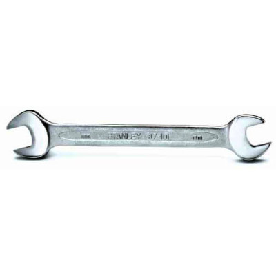 Купить Ключ гаечный рожковый, метрический размер 8 x 9 мм STANLEY 4-87-097. Официальный фирменный магазин Dewalt Stanley Black+Decker Bostitch