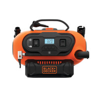 Купить Компрессор автомобильный аккумуляторный BLACK+DECKER BDCINF18N. Официальный фирменный магазин Dewalt Stanley Black+Decker Bostitch
