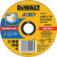 Купити Круг відрізний DeWALT DT43906. Офіційний фірмовий магазин Dewalt Stanley Black+Decker Bostitch, фірмова гарантія
