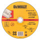 Купити Круг відрізний по металу DeWALT DT42601Z. Офіційний фірмовий магазин Dewalt Stanley Black+Decker Bostitch, фірмова гарантія
