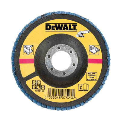 Купити Круг шліфувальний пелюстковий DeWALT DT3308. Офіційний фірмовий магазин Dewalt Stanley Black+Decker Bostitch, фірмова гарантія