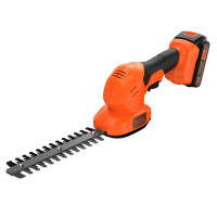 Купити Кущоріз-ножиці акумуляторні BLACK+DECKER BCSS18D1. Офіційний фірмовий магазин Dewalt Stanley Black+Decker Bostitch, фірмова гарантія
