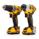 Купить Набор из двух инструментов бесщеточных DeWALT DCK2110L2T. Официальный фирменный магазин Dewalt Stanley Black+Decker Bostitch