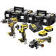 Купить Набор из трех инструментов бесщеточных DeWALT DCK384P2T. Официальный фирменный магазин Dewalt Stanley Black+Decker Bostitch