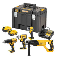 Купити Набір з чотирьох інструментів безщіткових DeWALT DCK440P2T. Офіційний фірмовий магазин Dewalt Stanley Black+Decker Bostitch, фірмова гарантія