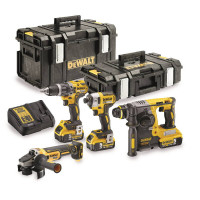 Купити Набір з чотирьох інструментів безщіткових DeWALT DCK422P3. Офіційний фірмовий магазин Dewalt Stanley Black+Decker Bostitch, фірмова гарантія