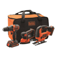 Купити Набір з трьох інструментів BLACK+DECKER BCK31S1S. Офіційний фірмовий магазин Dewalt Stanley Black+Decker Bostitch, фірмова гарантія