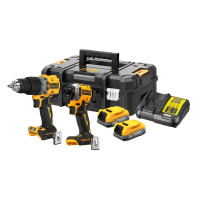 Купити Набір з двох інструментів безщіткових DeWALT DCK2050E2T. Офіційний фірмовий магазин Dewalt Stanley Black+Decker Bostitch, фірмова гарантія