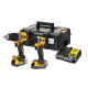 Купить Набор из двух инструментов бесщеточных DeWALT DCK2050E2T. Официальный фирменный магазин Dewalt Stanley Black+Decker Bostitch